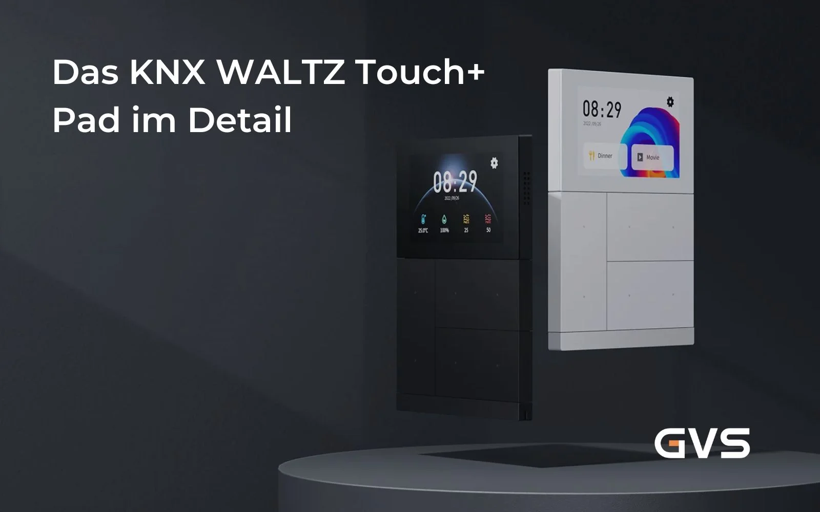 Das KNX WALTZ Touch+ Pad setzt neue Maßstäbe